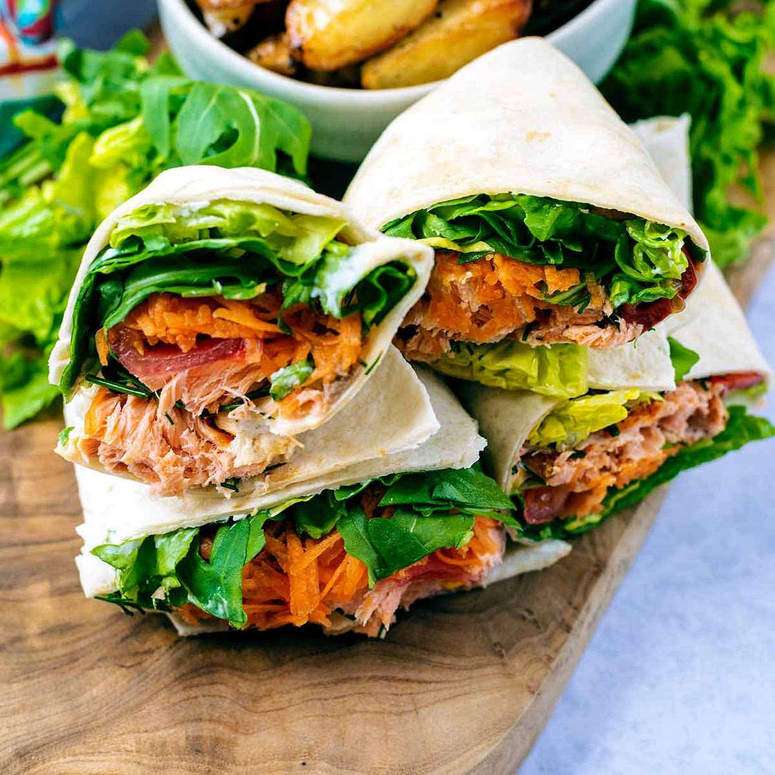 Salmon Wraps