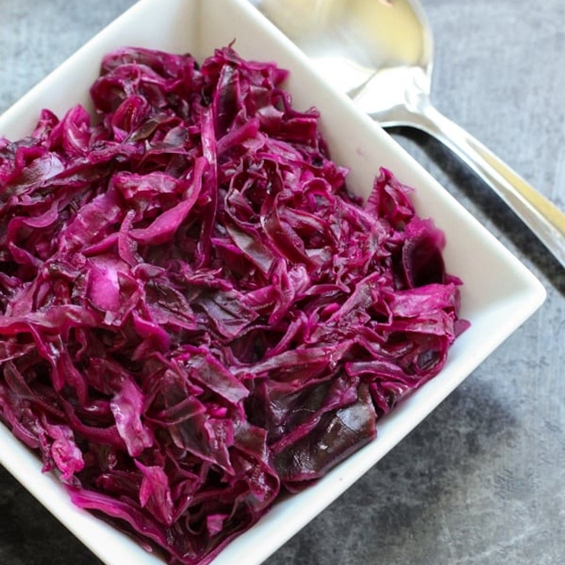 Rødkål or Danish Red Cabbage