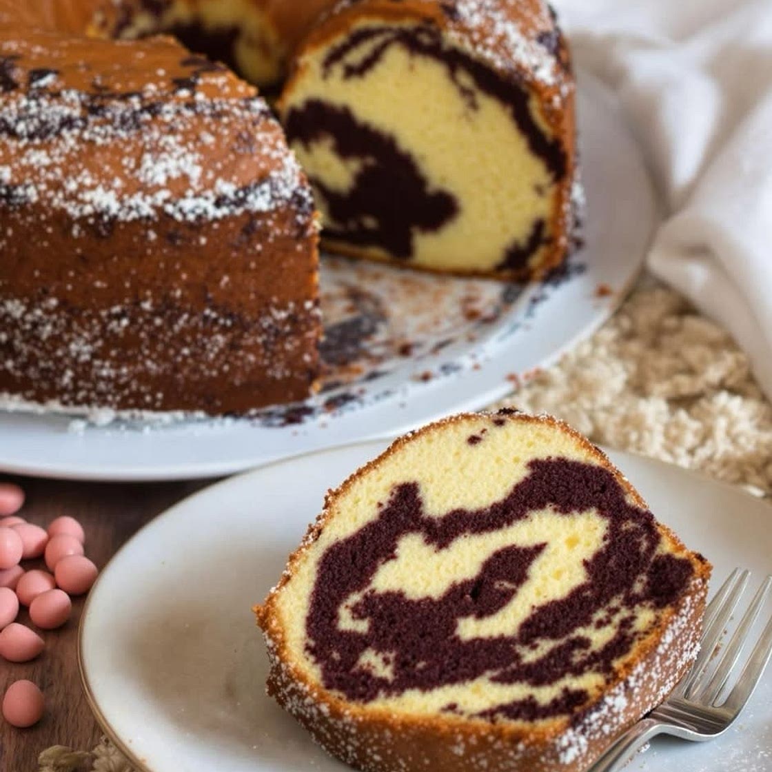 Marble pound cake (192)