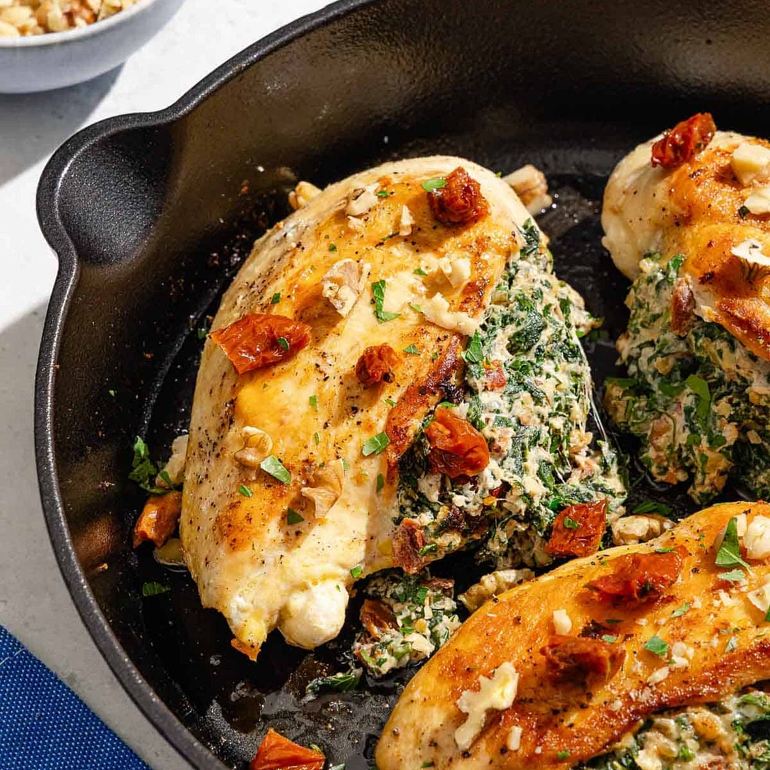 Spinach Stuffed Chicken Breast