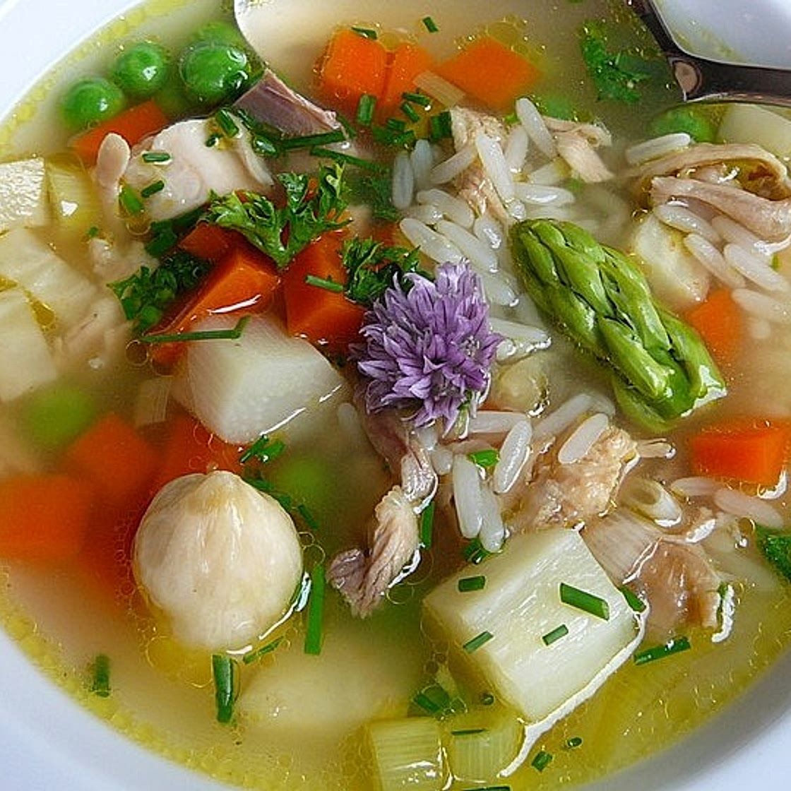 Hühnersuppe