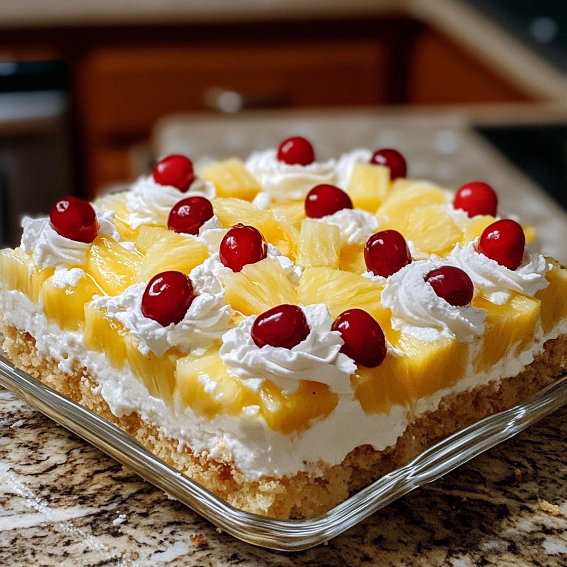 Juicy Pineapple Heaven Cake