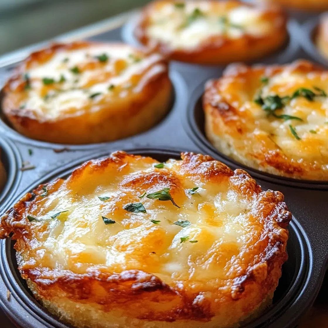 Easy Cheesy Garlic Cruffins - Ready in 30 Minutes!