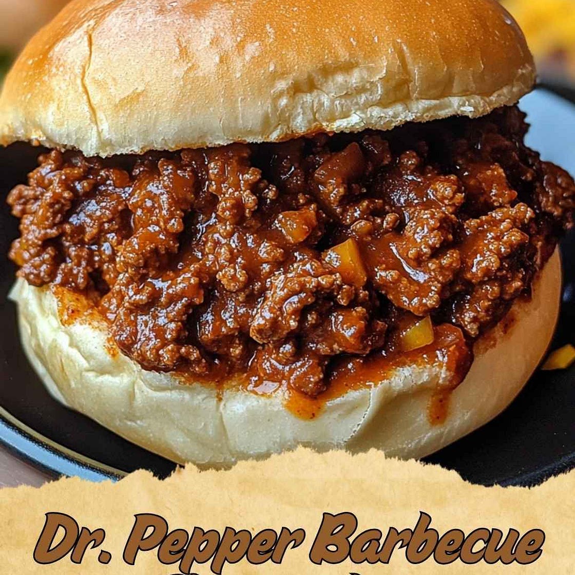 Dr. Pepper Barbecue Sloppy Joes