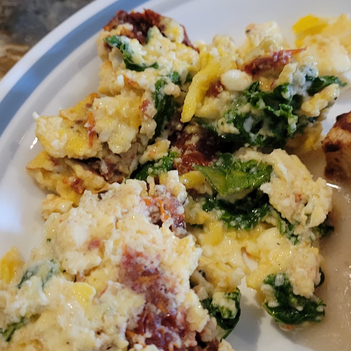 Mediterranean Scrambled Eggs