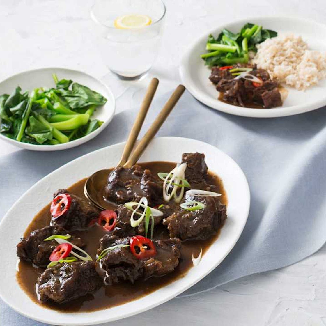 Chinese five spice beef cheeks