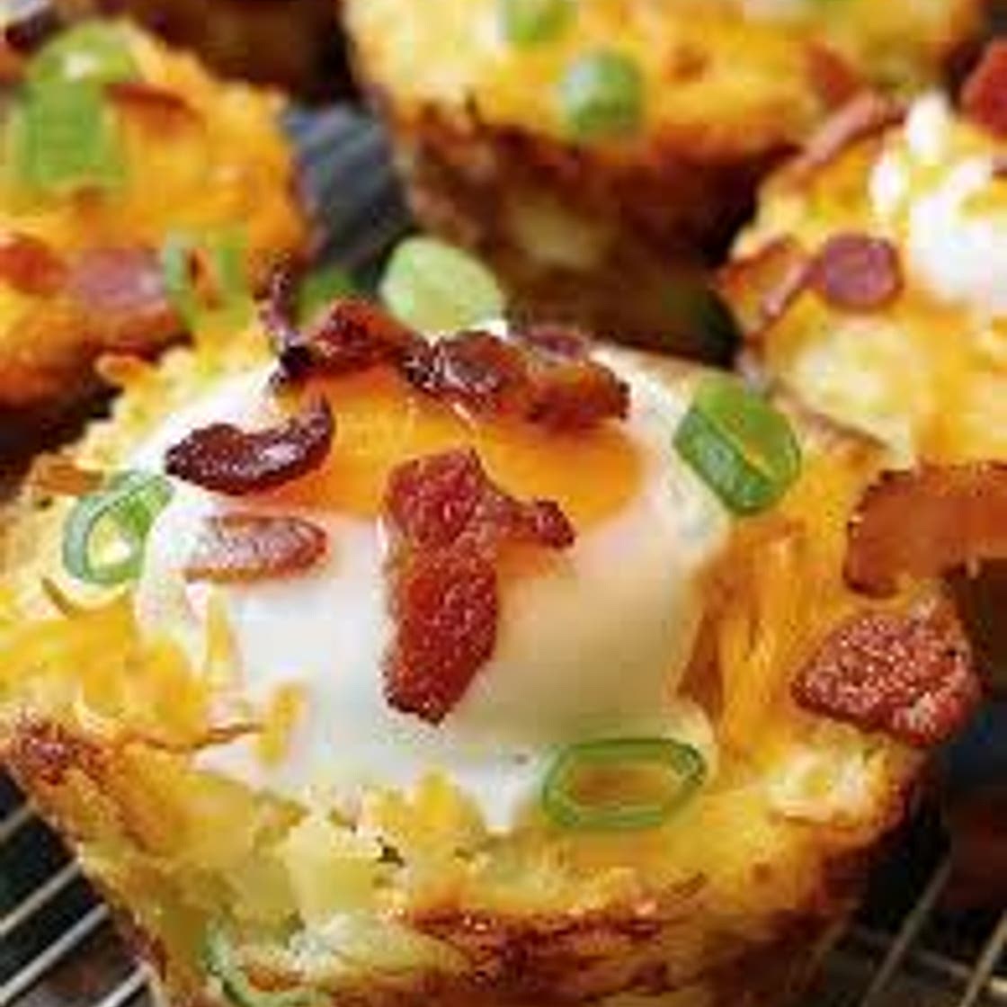 Bacon, Egg, Hashbrown Cups