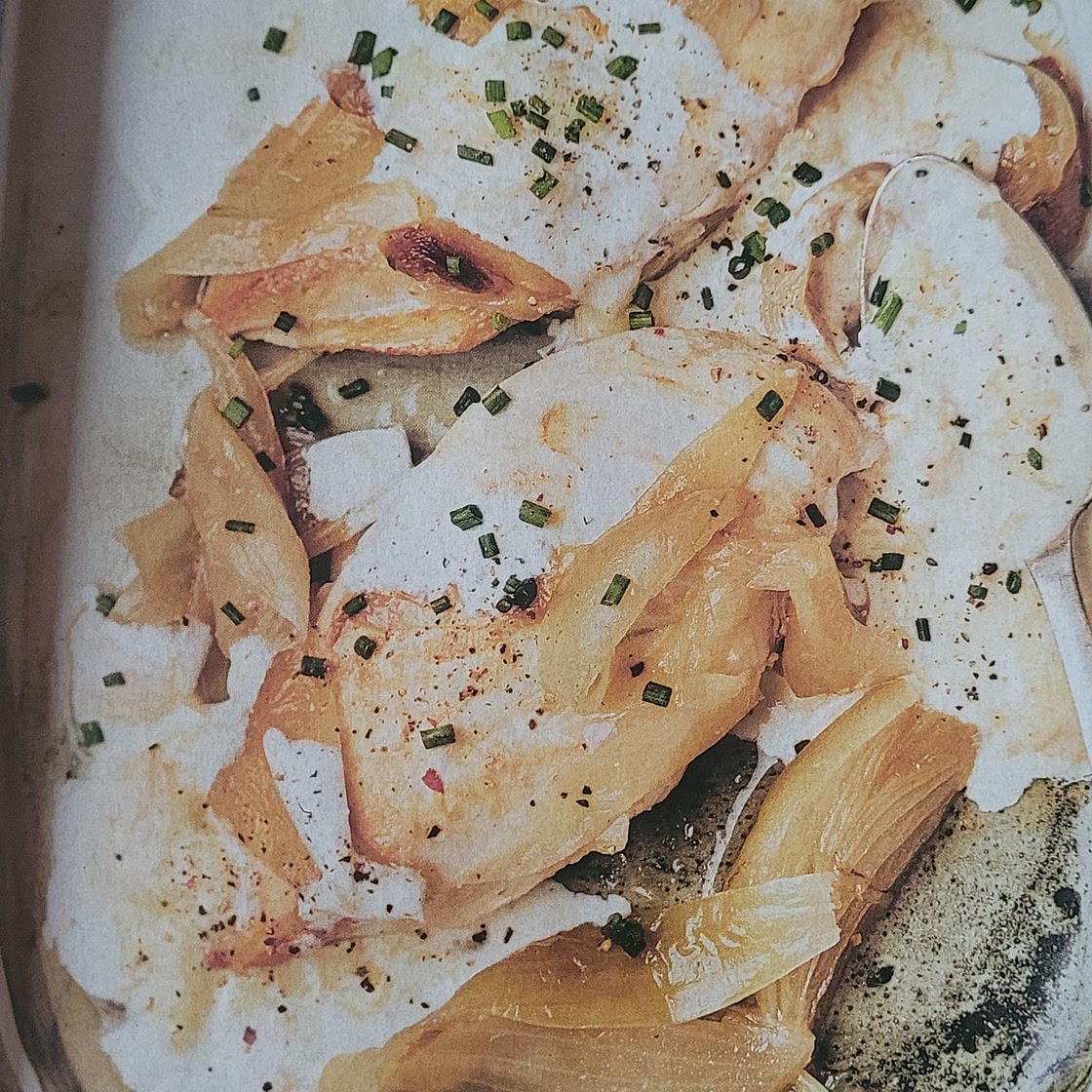 Blancs de poulet à la sauce au maroilles