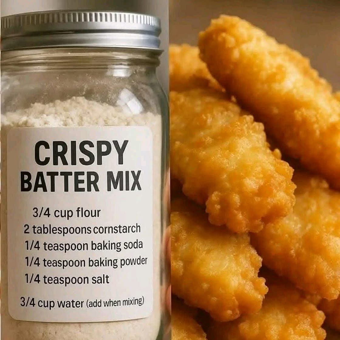 Crispy Batter Mix Recipe