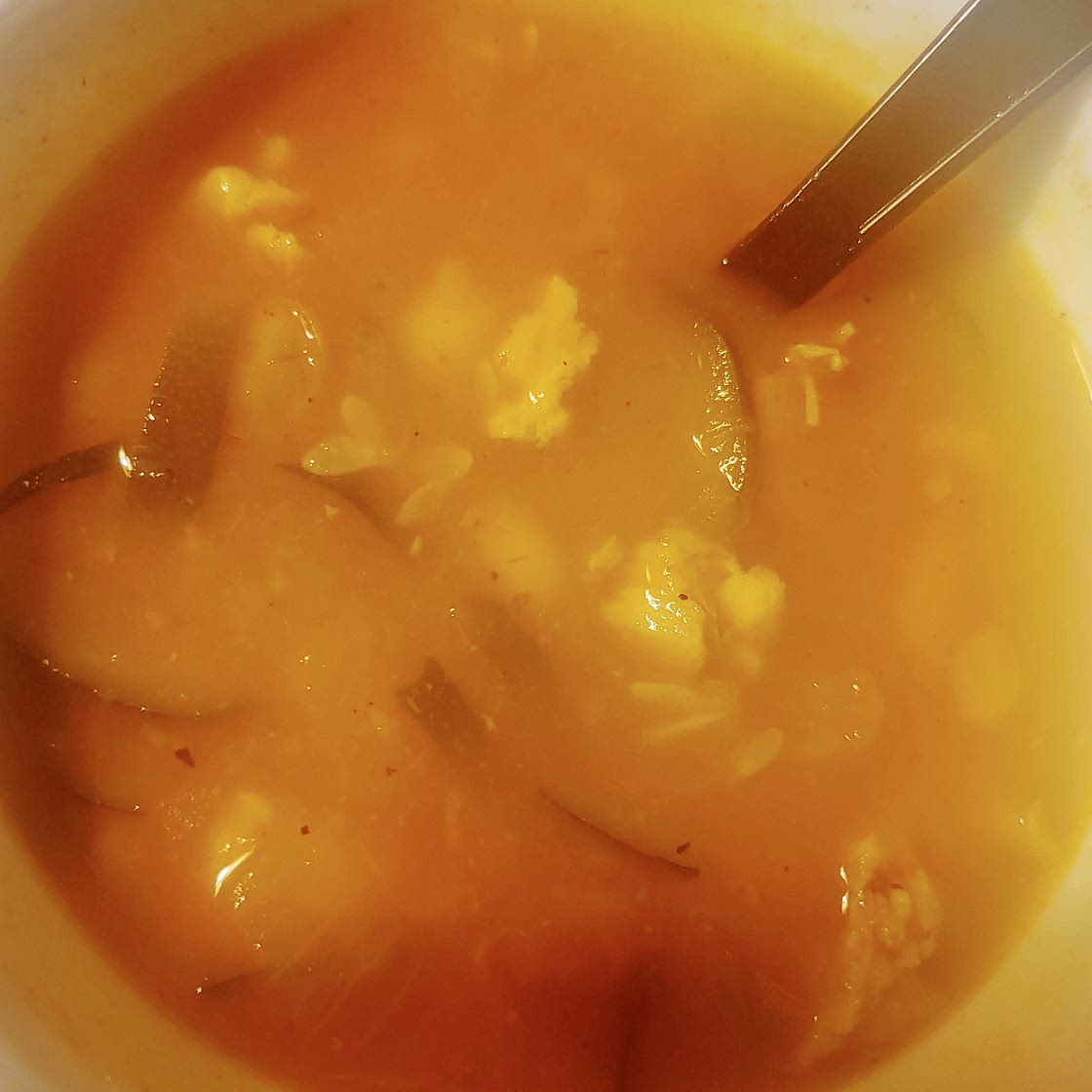 Quick Chicken Zucchini Soup