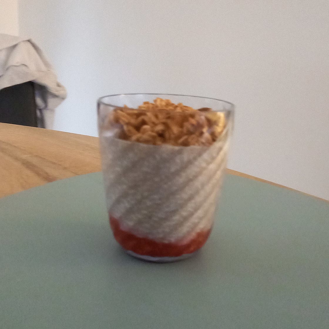 Berry and chia cups