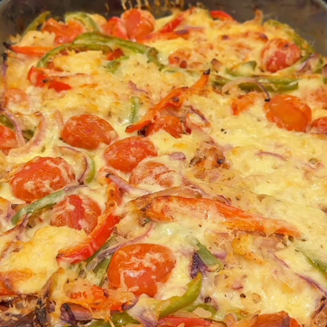 Veggie and Chicken One Pan Dish