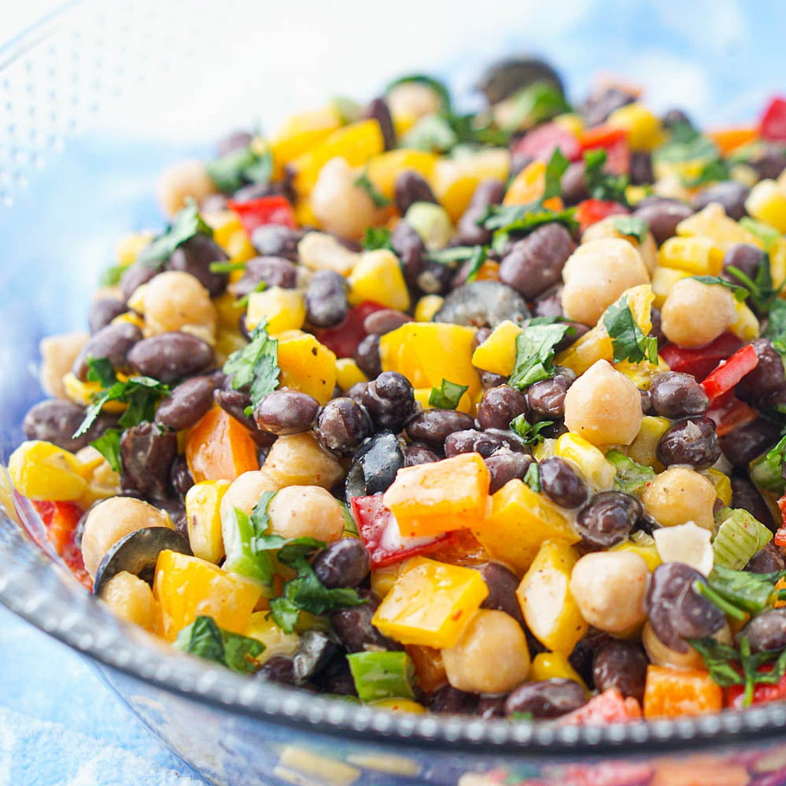 Easy Bean Salad Dip