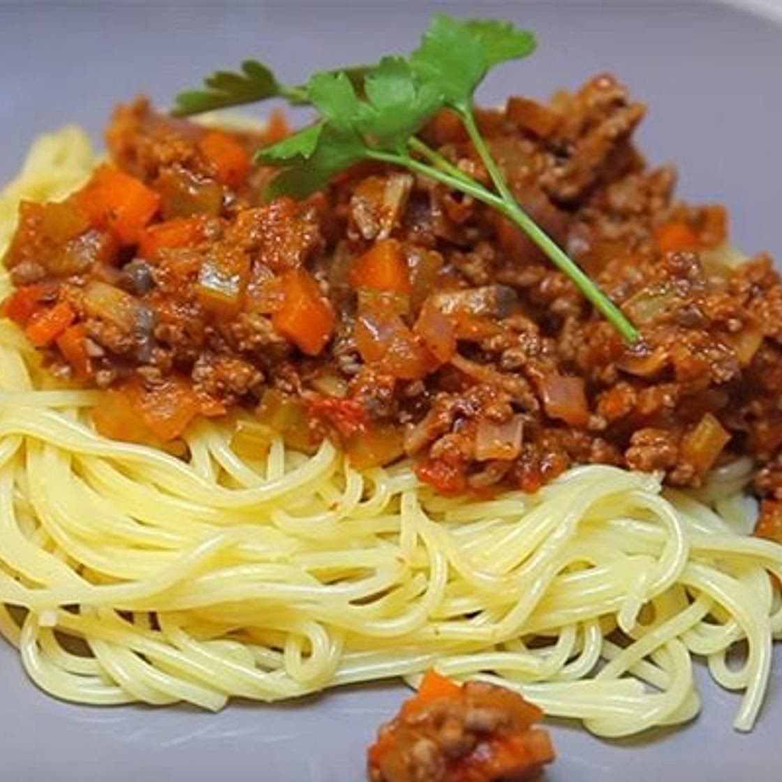 Spaghetti bolognese