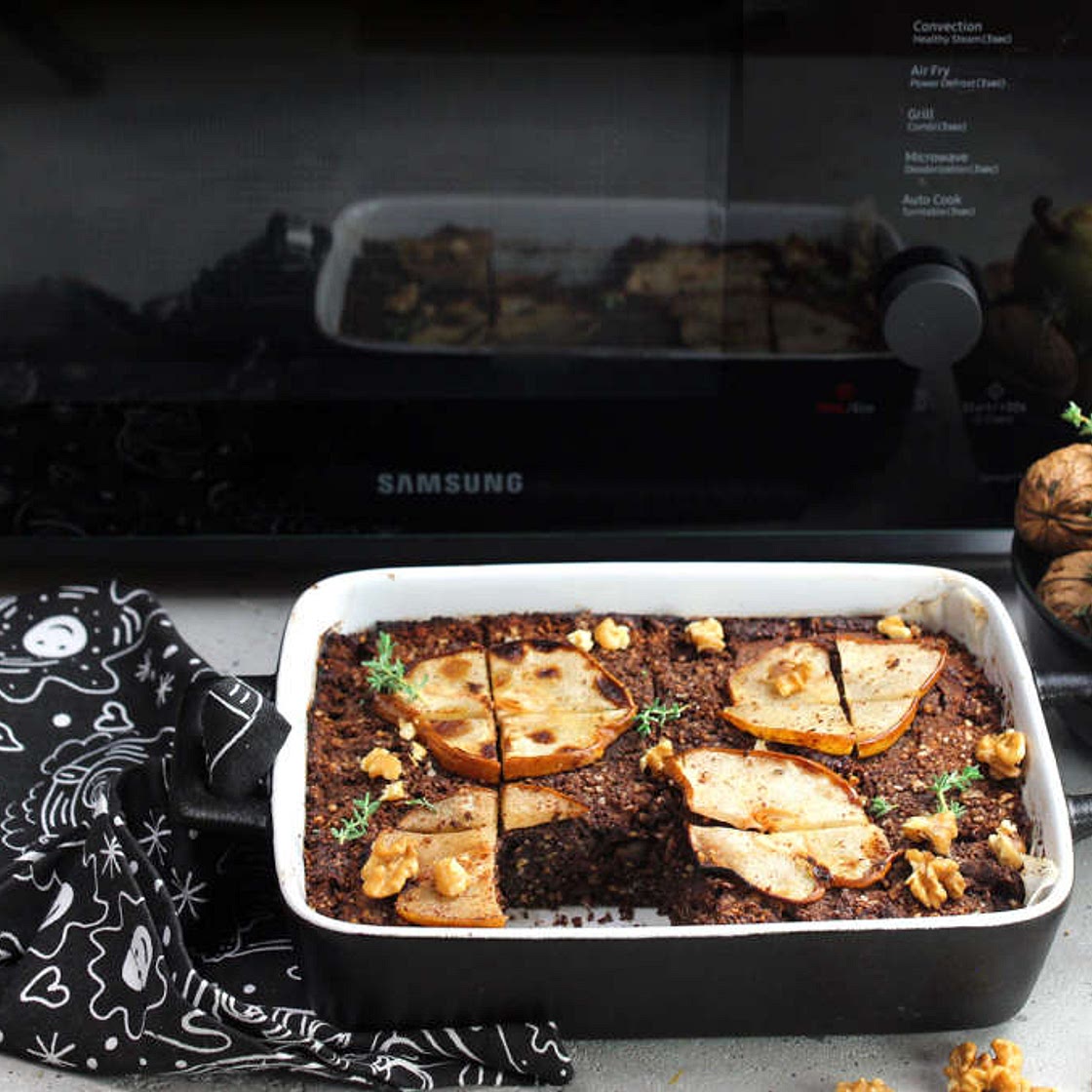 Brownies con le pere