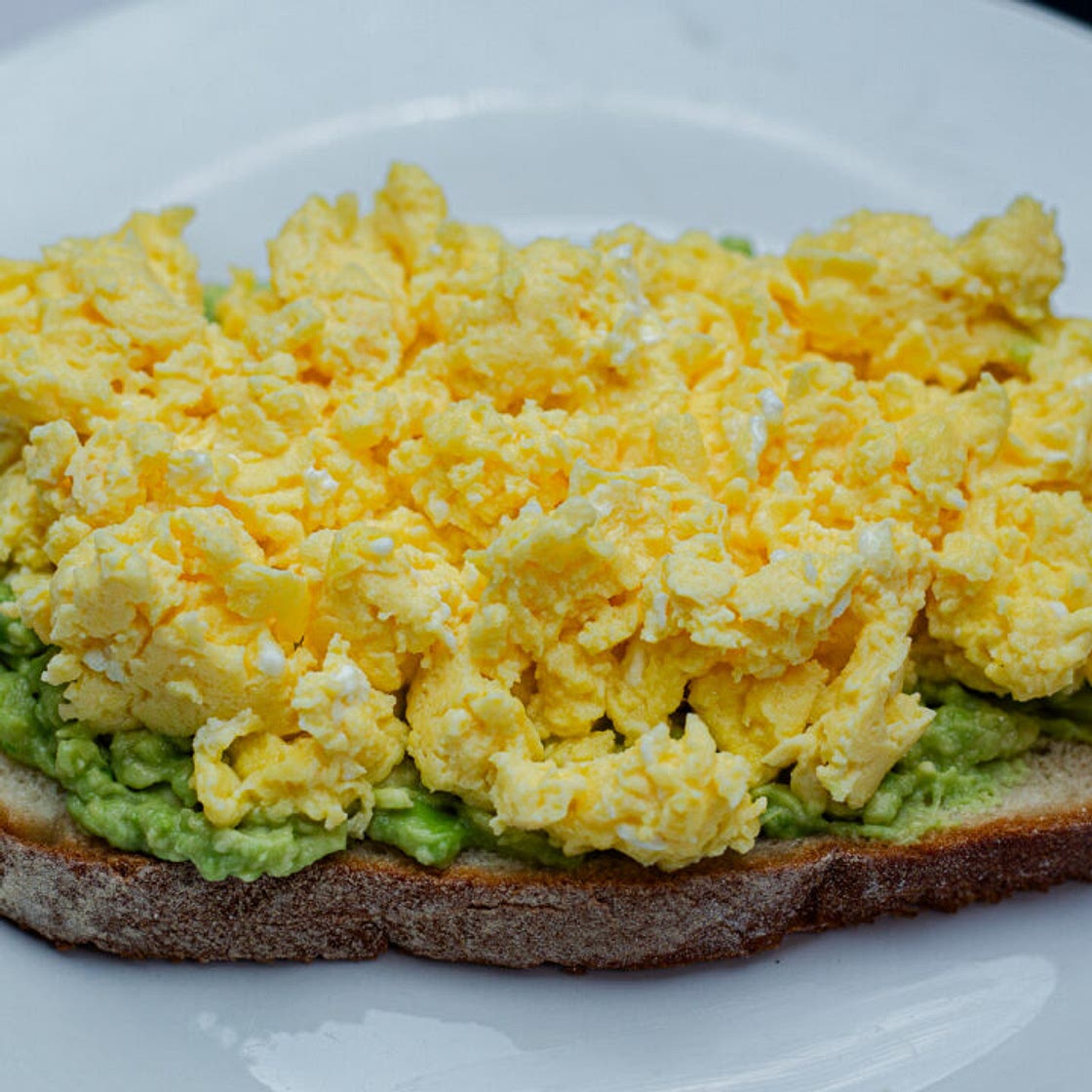 Cottage Cheese Scrambled Eggs