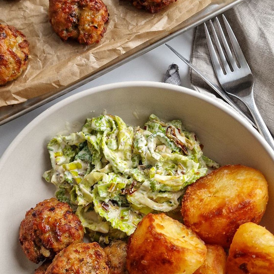 Sage & Onion Chicken Balls