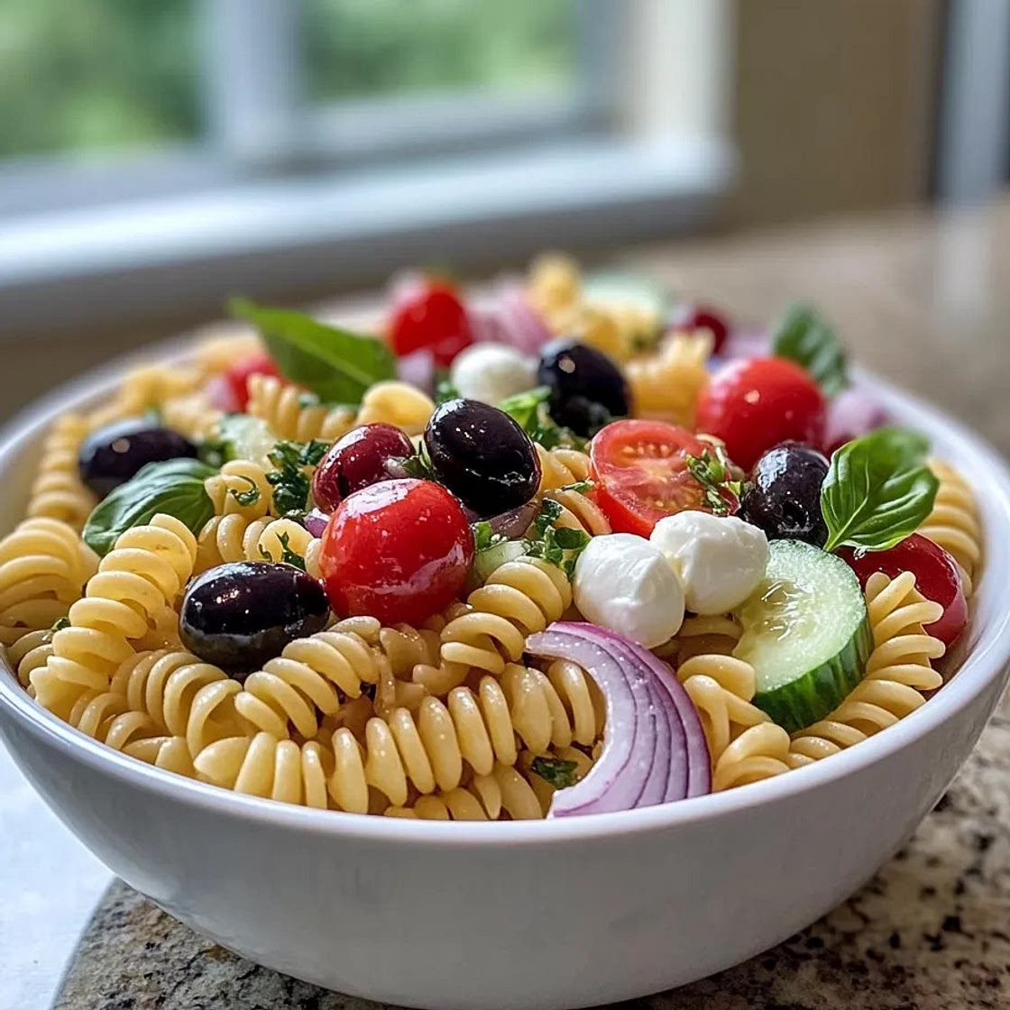 Quick Italian Pasta Salad Recipe - Perfect for Summer Gatherings (20 Min)