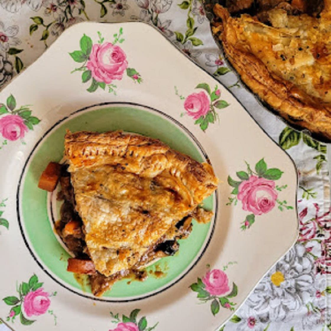 Flaky Guinness Beef Pie