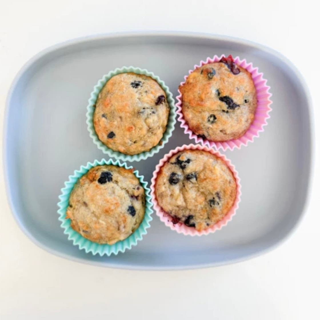 Blueberry Lemon Yogurt Muffins 