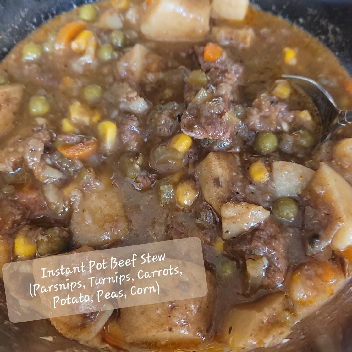 INSTANT POT BEEF STEW