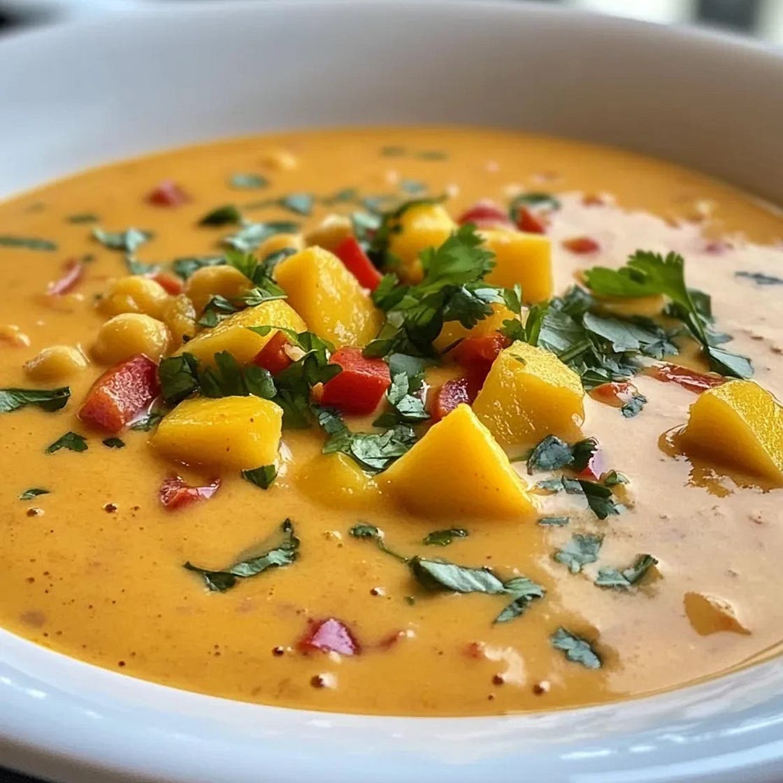 Simple Thai Mango Chickpea Curry (Ready in 30 Minutes!)