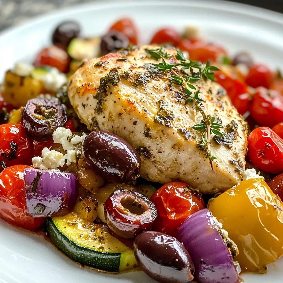 Quick Greek Sheet Pan Chicken Recipe (30-Minute Mediterranean Meal)
