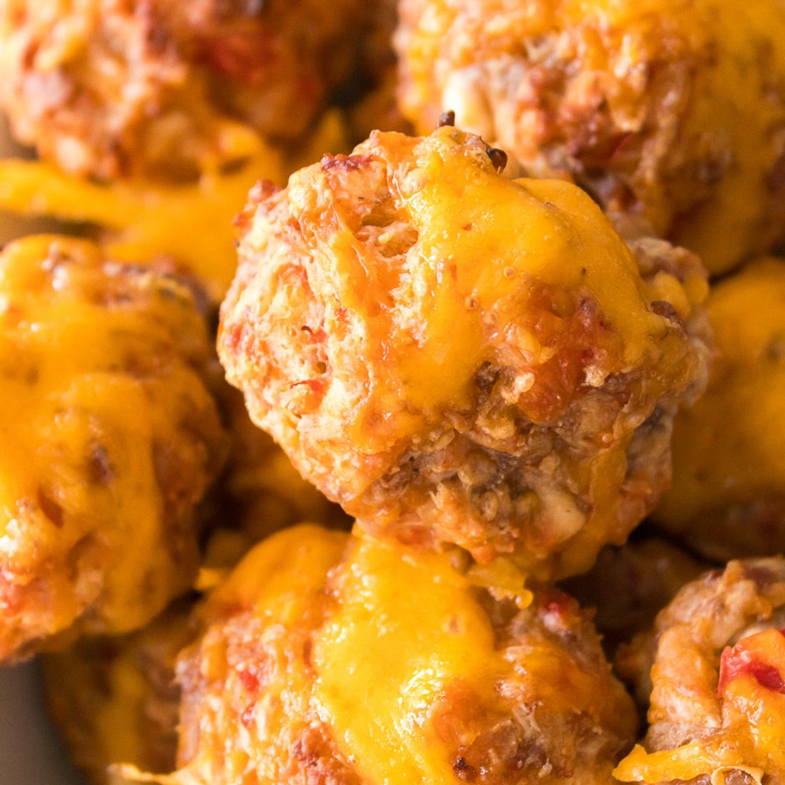 Sausage Balls With Cream Cheese And Rotel