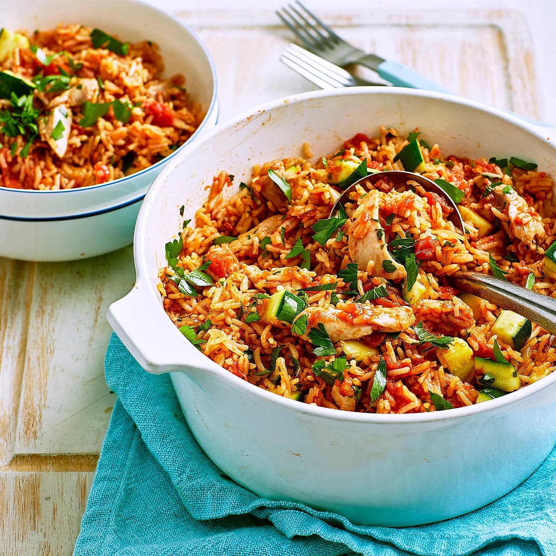 One pot chicken and rice
