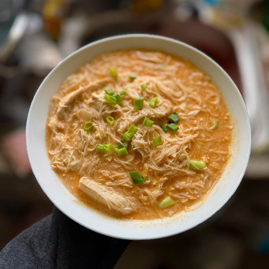 Easy Thai Chicken Curry Soup