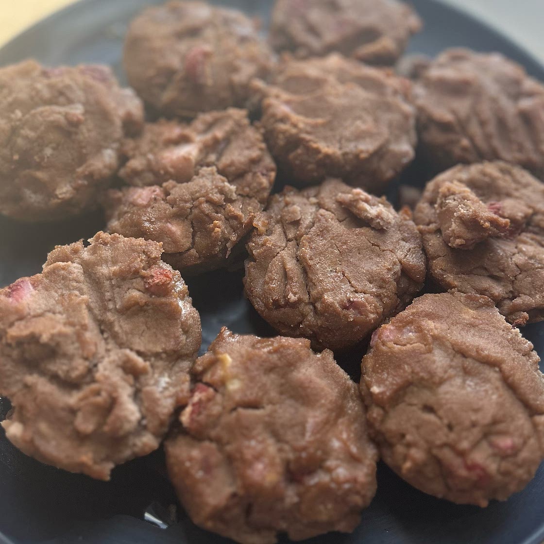 LOW FODMAP Meal Prep- Strawberry Banana Protein Pancake Bites
