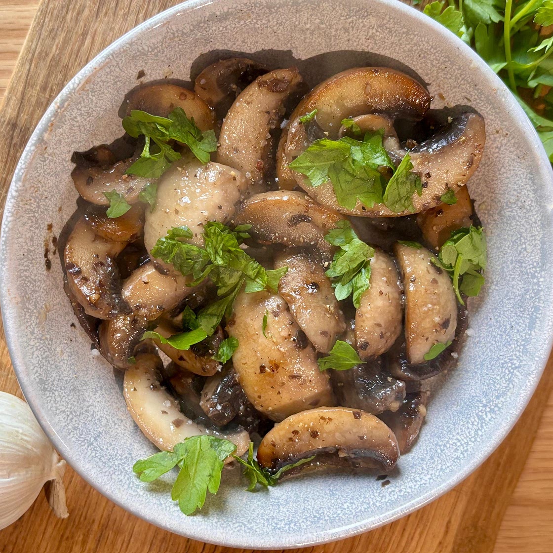 Air Fryer Mushrooms
