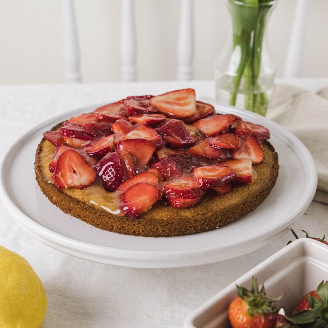 Summer Strawberry Torte Recipe