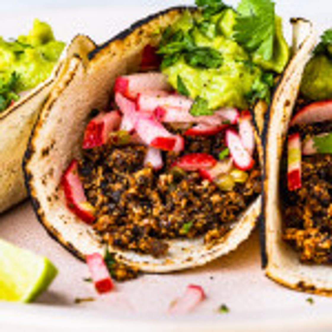 Oven vegan tacos