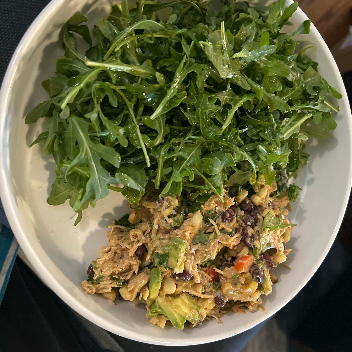 Seven Layer Dip Chicken Salad