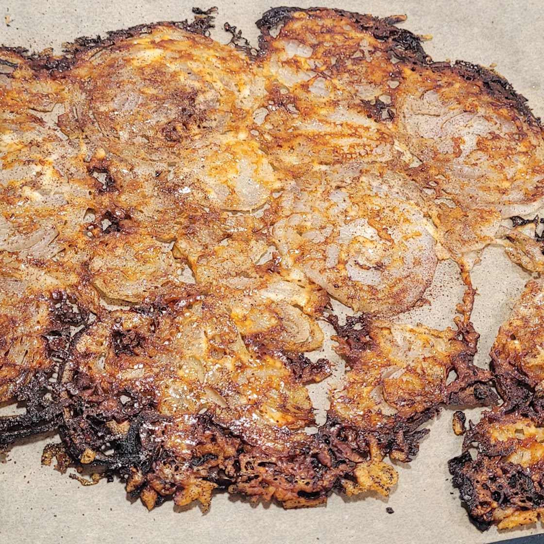 Crispy Parm Onion Chips