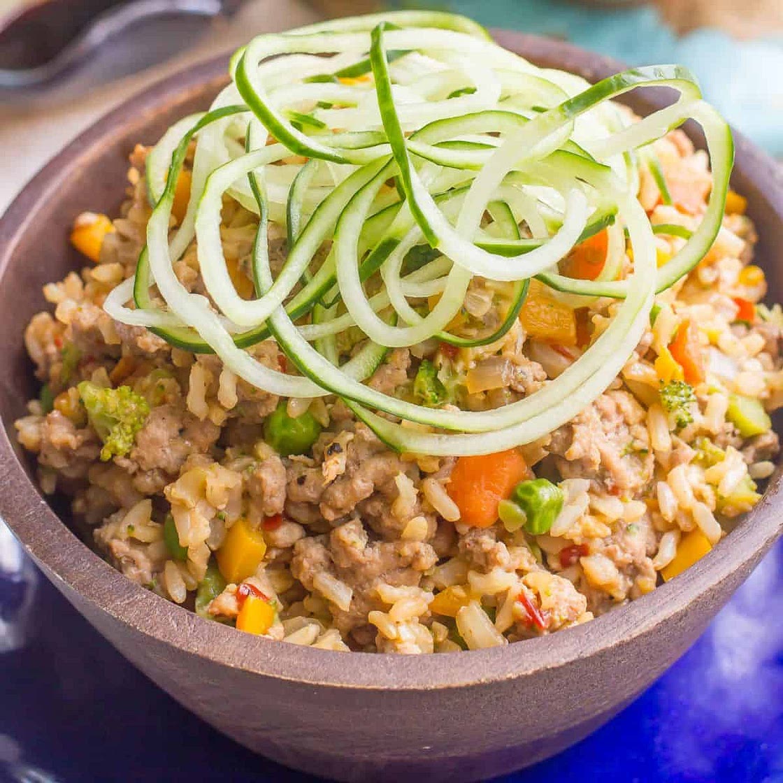 Spicy Pork Fried Rice
