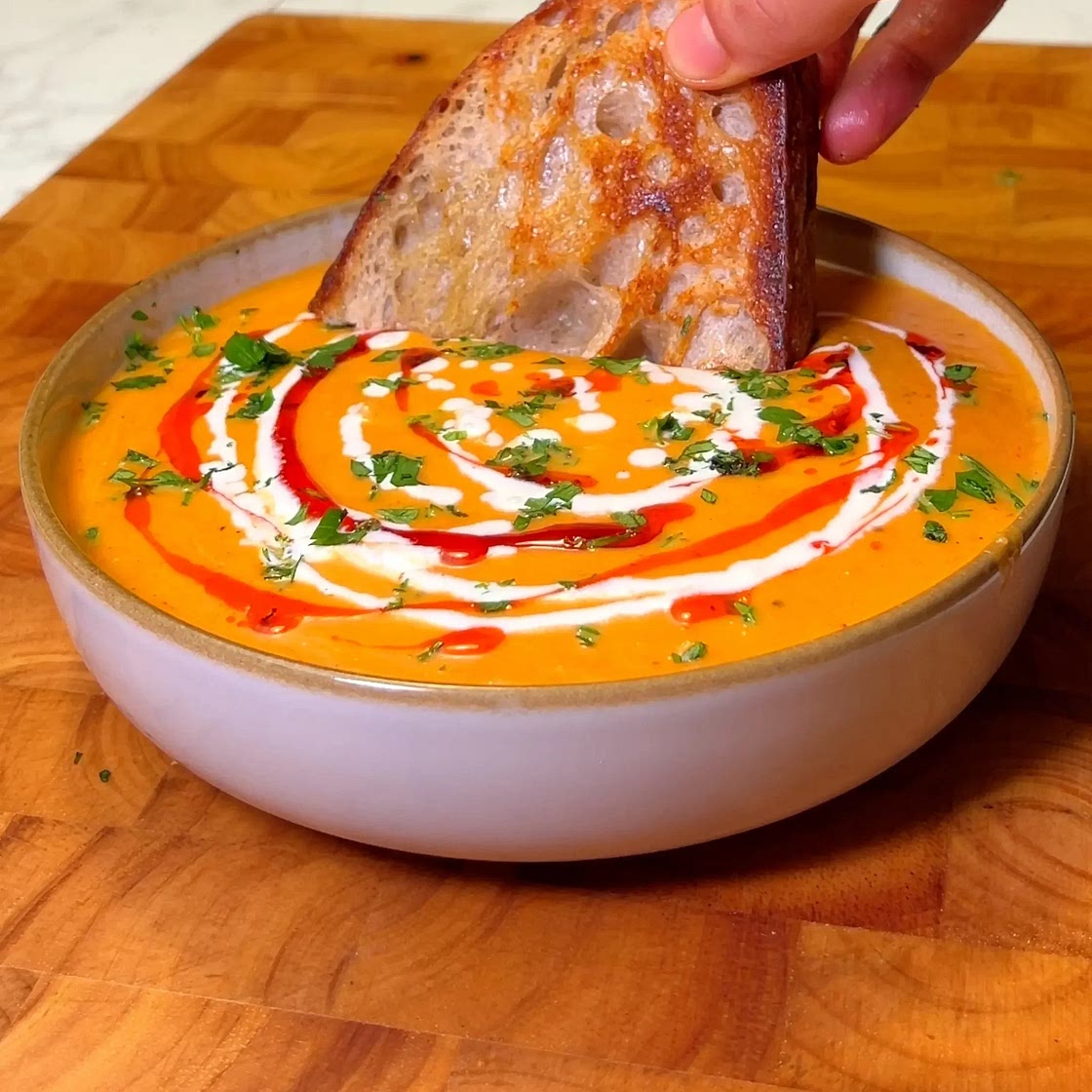 Roasted Butternut squash soup