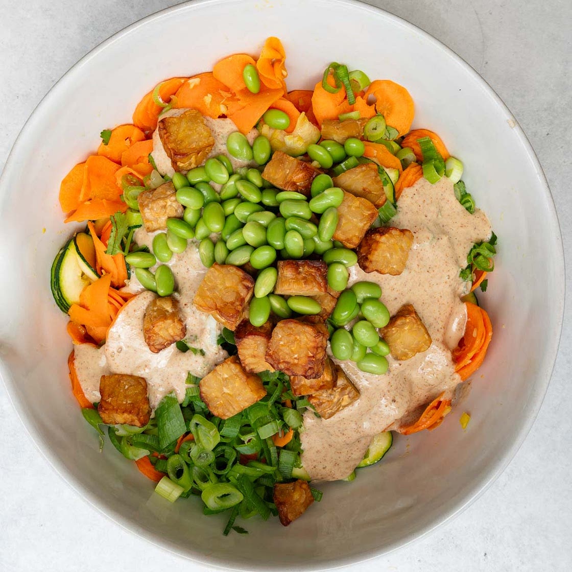 15-Minute High-Fiber, High-Protein Vegetable Salad