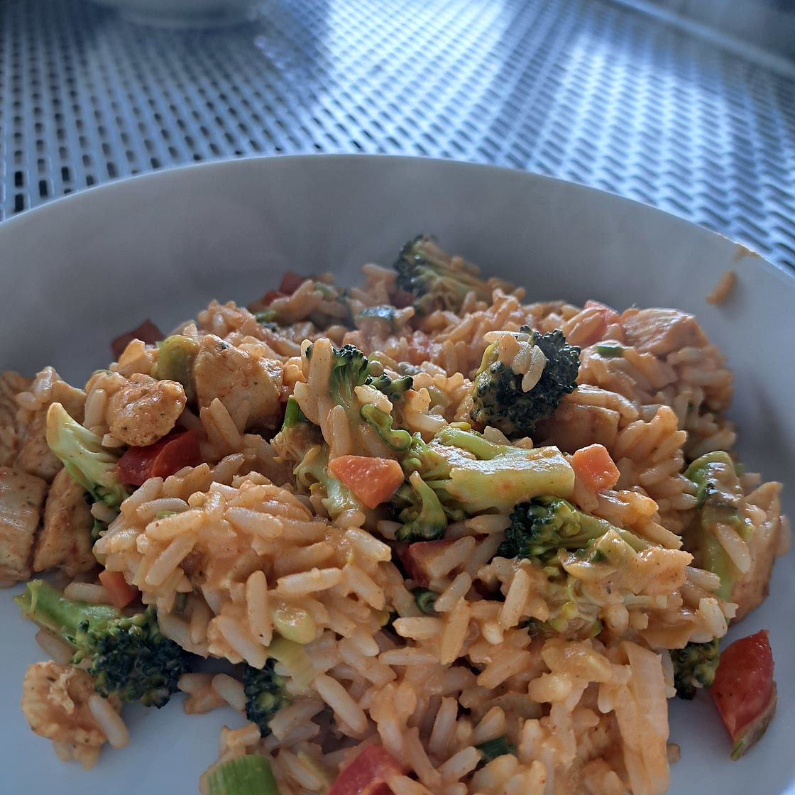 Hähnchencurry mit Gemüse