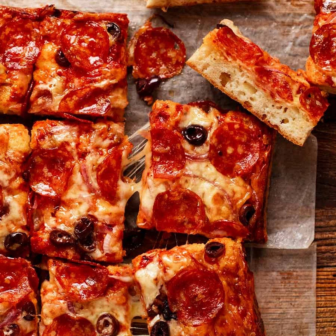 Lunchbox pizza bread (quick)
