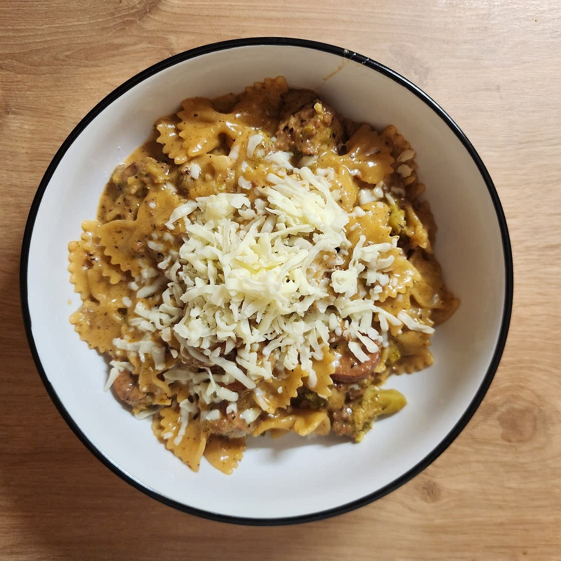 Smoked Sausage Alfredo
