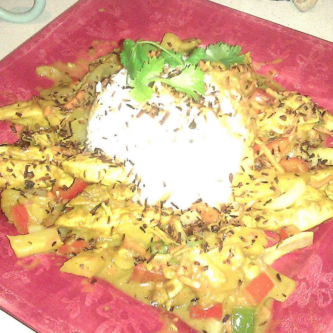 Thai Pineapple Curry Chicken