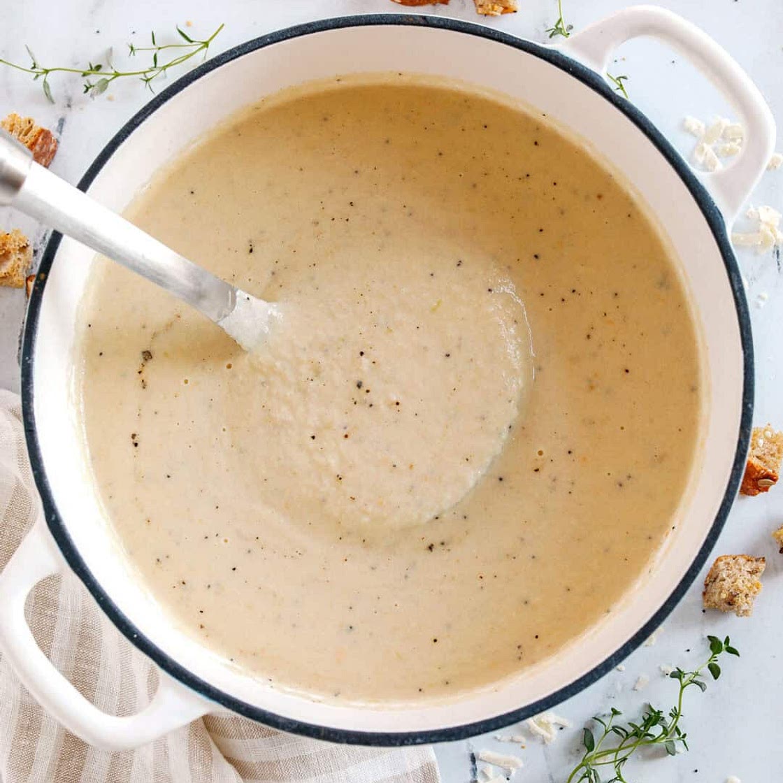 Low-Histamine Creamy Cauliflower Soup