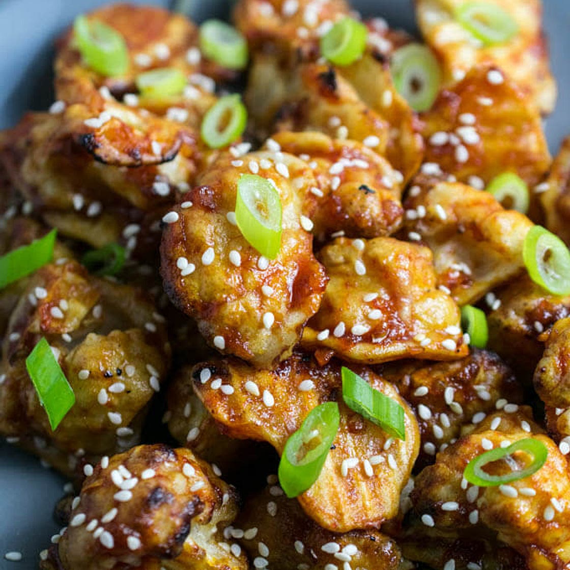 Low-Histamine Sticky Sesame Cauliflower