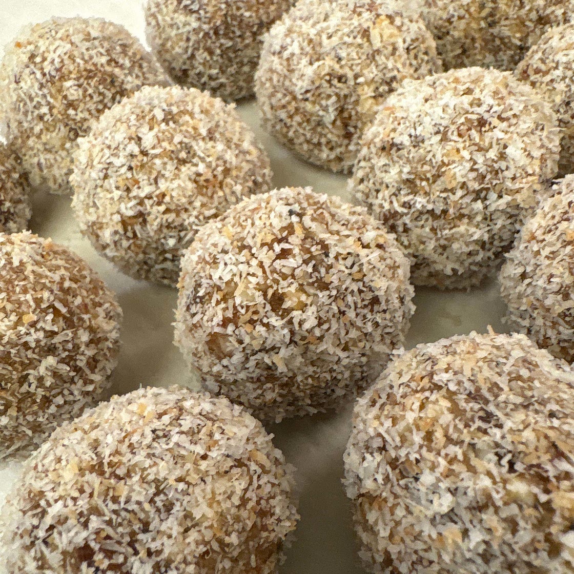 Lemon Poppy Seed Cake Energy Bites