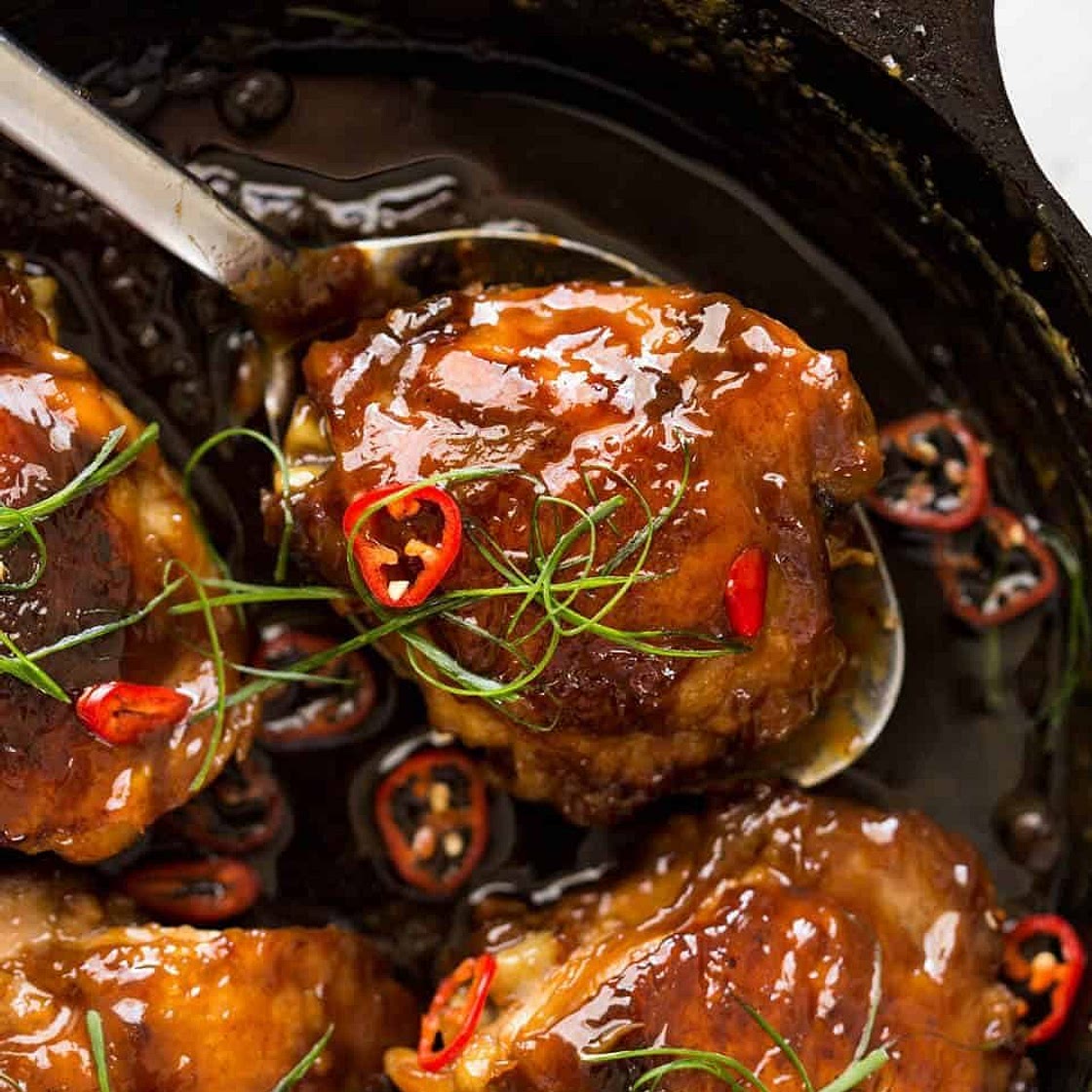 Vietnamese Coconut Caramel Chicken