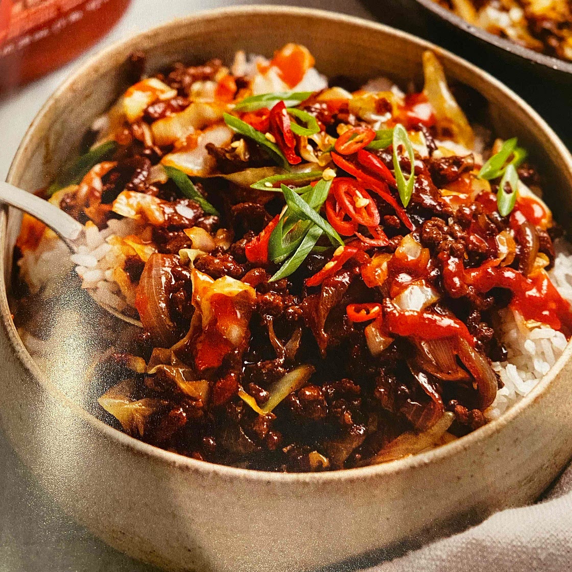 Firecracker Beef & Cabbage