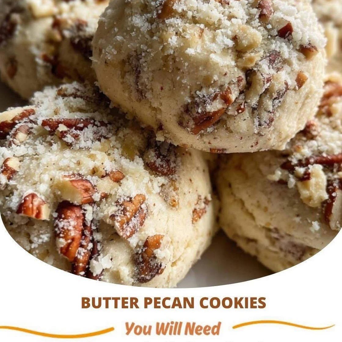 Butter Pecan Cookies