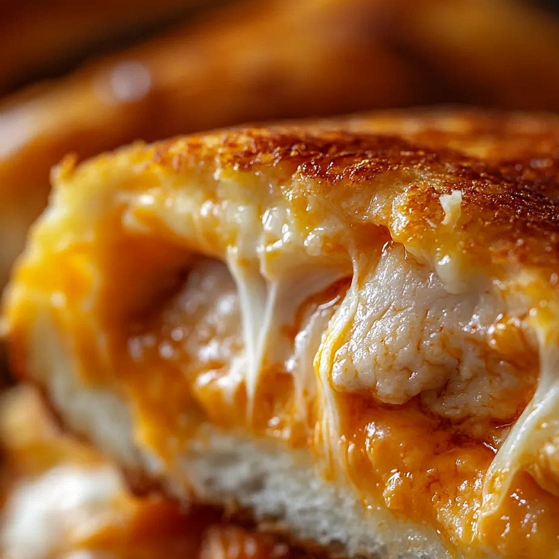 Quick Buffalo Chicken Grilled Cheese - Spicy Comfort Food in Minutes